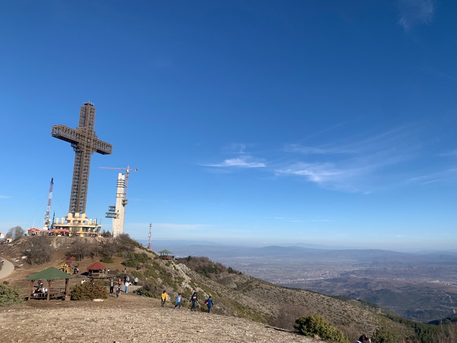 Mount Vodno & the Millennium&nbsp;Cross